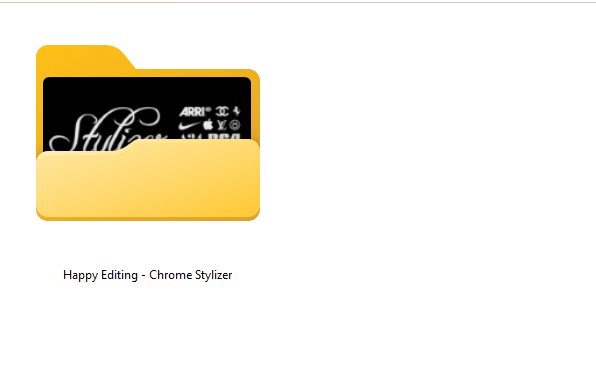 What is inside Chrome Stylizer by Happy Editing