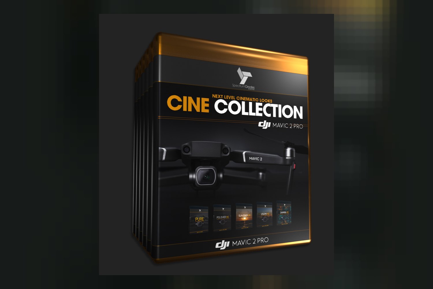 Cine Collection DJI Mavic 2 Pro LUTs & Tools Pack by SpectrumGrades