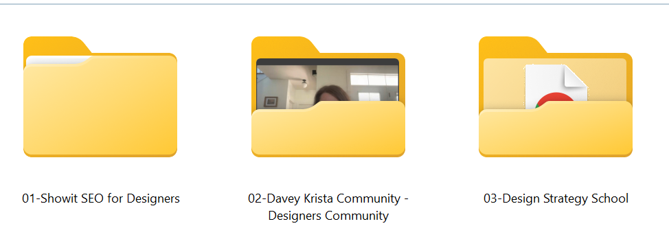What is inside Design Strategy School by Davey and Krista