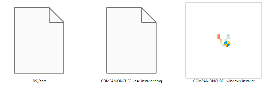 What is inside Dvlop Companion Cube by Jeff Newsome