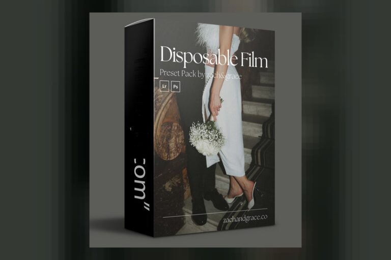 The Disposable Film Preset Pack by Zach&Grace