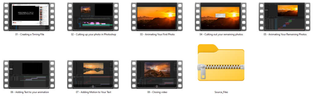 What is inside Animating Still Photos by Dare Cinema